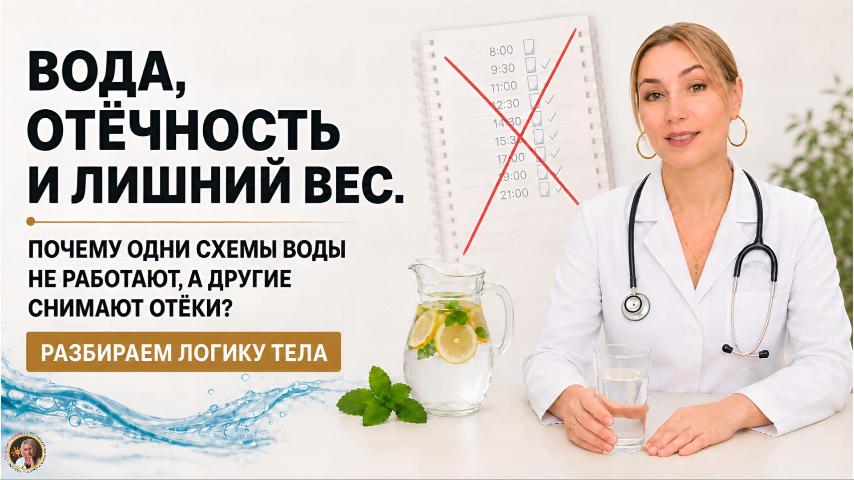 Вода, отёчность и лишний вес
